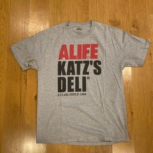 Alife T-shirt NYC Katz Deli Lare